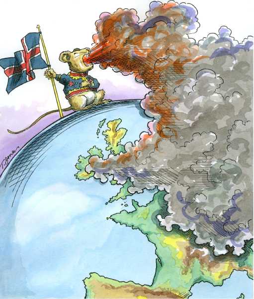 Political/Editorial Cartoon by Taylor Jones, Tribune Media Services on Volcano Eruptions Disrupt Flights