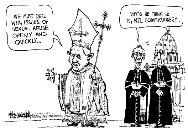 Political/Editorial Cartoon by Mike Luckovich, Atlanta Journal-Constitution on In Other News
