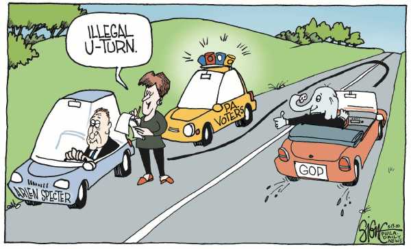 Political/Editorial Cartoon by Signe Wilkinson, Philadelphia Daily News on In Other News