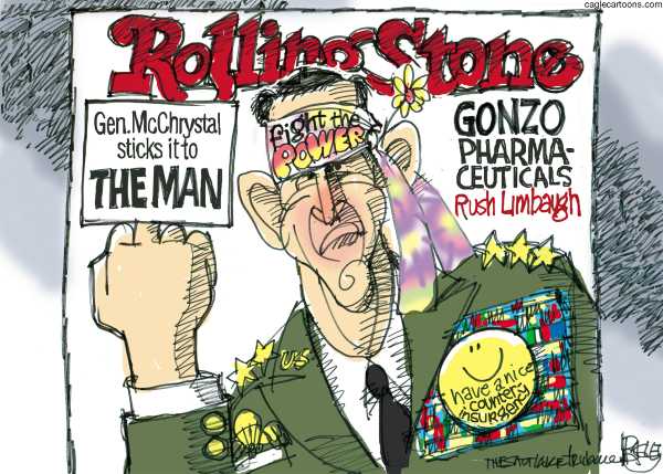 Political/editorial cartoon