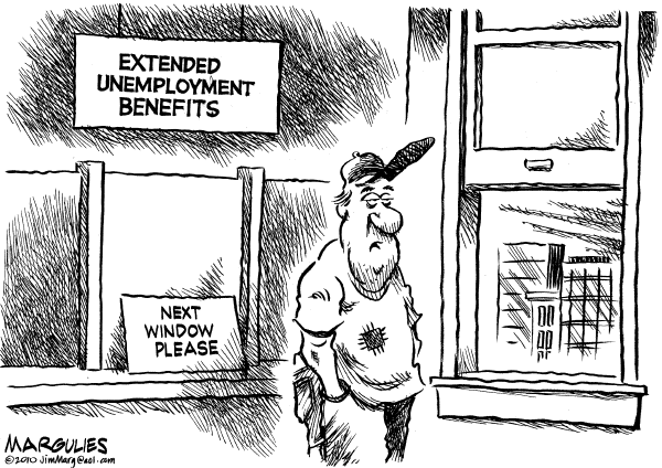 Political/Editorial Cartoon by Jimmy Margulies, The Record, New Jersey on Economy Takes a Hit