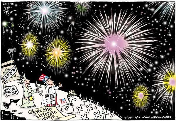 Political/editorial cartoon