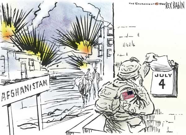 Political/Editorial Cartoon by Rex Babin, Sacramento Bee on In Other News