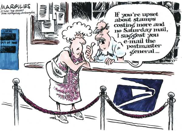 Political/Editorial Cartoon by Jimmy Margulies, The Record, New Jersey on In Other News