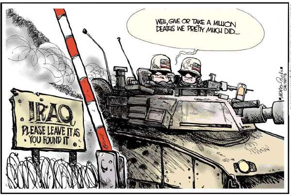 Political/editorial cartoon