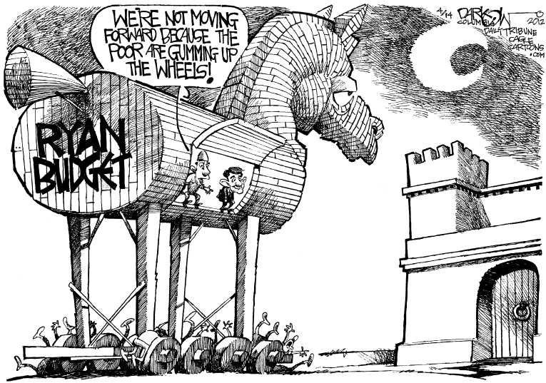Political/Editorial Cartoon by John Darkow, Columbia Daily Tribune, Missouri on Tax Deadline Stresses Americans