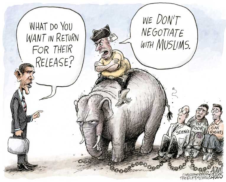 Political/Editorial Cartoon by Adam Zyglis, The Buffalo News on Cantor Loses Virginia Primary