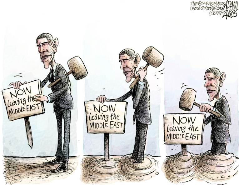 Political/Editorial Cartoon by Adam Zyglis, The Buffalo News on US to Restore Order