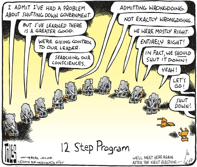 Political/Editorial Cartoon by Tom Toles, Washington Post on Obama Weighs Immigration Options
