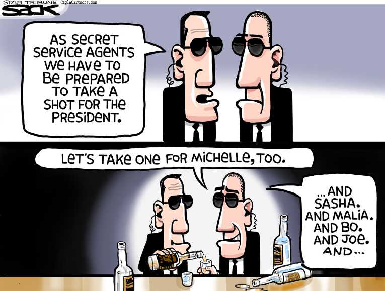 Political/Editorial Cartoon by Steve Sack, Minneapolis Star Tribune on Help Wanted