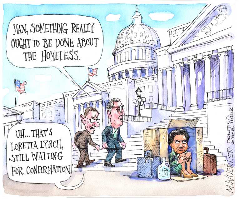 Political/Editorial Cartoon by Matt Wuerker, Politico on GOP Confidence Grows
