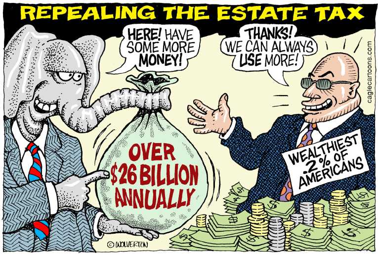 Political/Editorial Cartoon by Monte Wolverton, Cagle Cartoons on GOP Confidence Grows