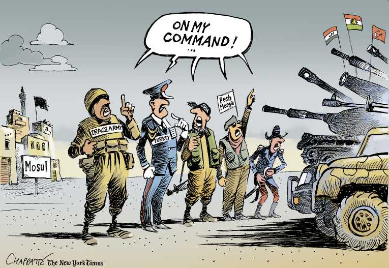 Political/Editorial Cartoon by Patrick Chappatte, International Herald Tribune on Mideast Crisis Intensifies