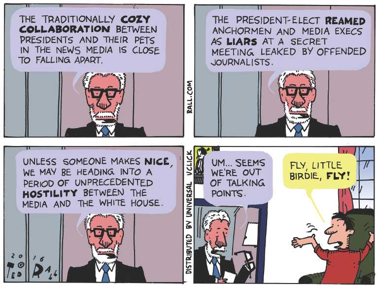 Political/Editorial Cartoon by Ted Rall on Democrats Attempting to Regroup