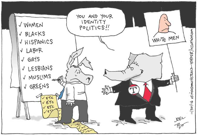 Political/Editorial Cartoon by Joel Pett, Lexington Herald-Leader, CWS/CartoonArts Intl. on Democrats Attempting to Regroup