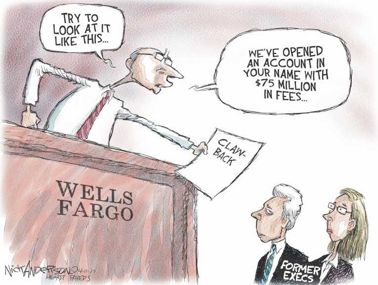 Political/Editorial Cartoon by Nick Anderson, Houston Chronicle on In Other News