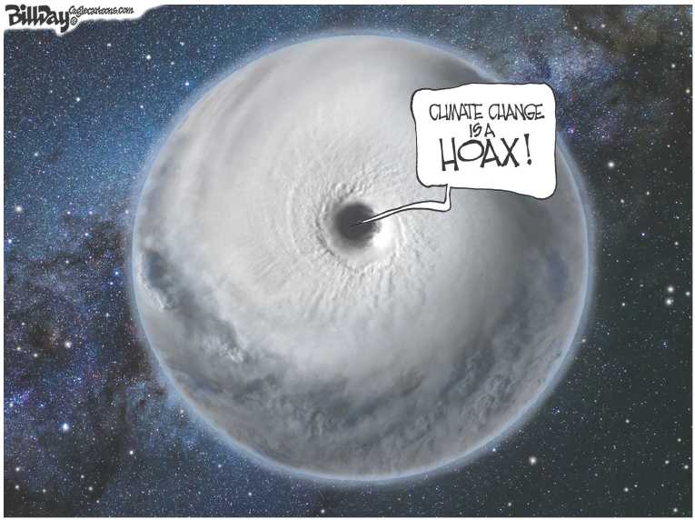 Political/Editorial Cartoon by Bill Day, Cagle Cartoons on Houston Recovery Begins