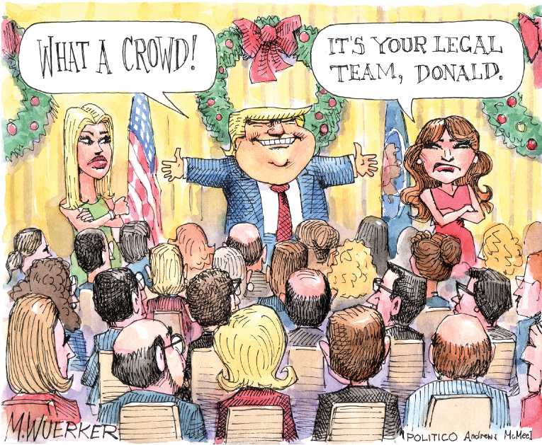 Political/Editorial Cartoon by Matt Wuerker, Politico on Mueller Probe Reaches White House