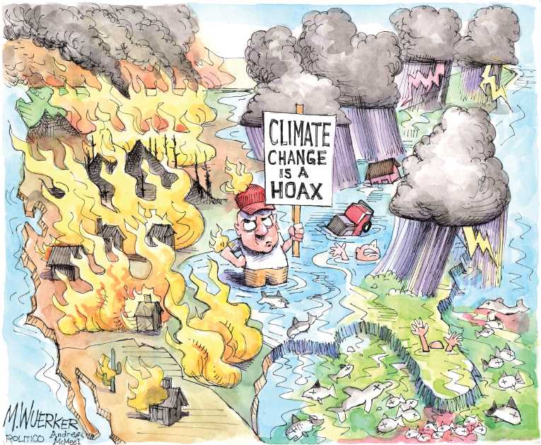 Political/Editorial Cartoon by Adam Zyglis, The Buffalo News on EPA Rolls Back Coal Regulations
