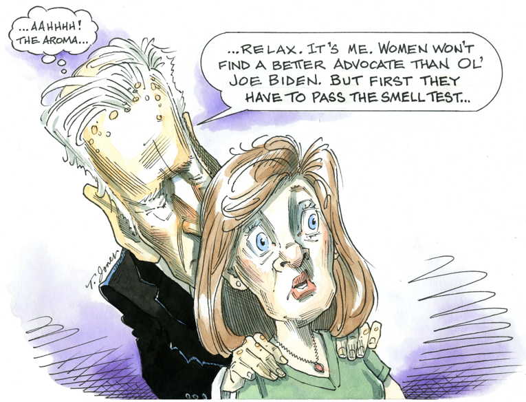 Political/Editorial Cartoon by Taylor Jones, Tribune Media Services on Biden Doesn’t Declare