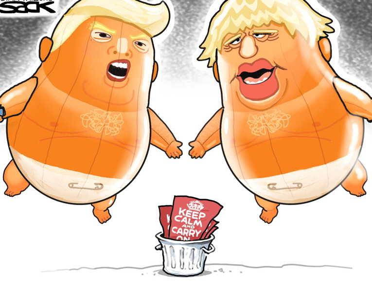 Political/Editorial Cartoon by Steve Sack, Minneapolis Star Tribune on Trump Clone Wins