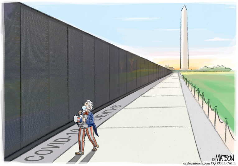 Political/Editorial Cartoon by RJ Matson, Cagle Cartoons on New Wall to Be Built