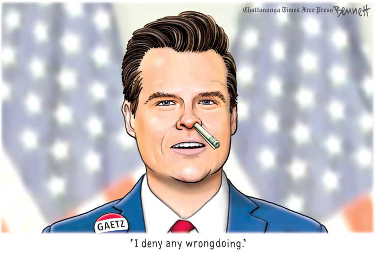 Political/Editorial Cartoon by Clay Bennett, Chattanooga Times Free Press on GOP Celebrates New Leaders