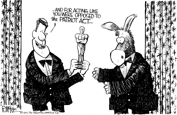Editorial Cartoon by Rick McKee, The Augusta Chronicle on The Democratic Party