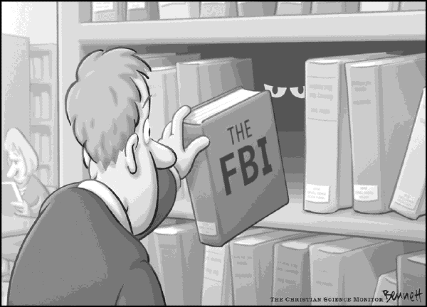 Editorial Cartoon by Clay Bennett, Christian Science Monitor on Homeland Security