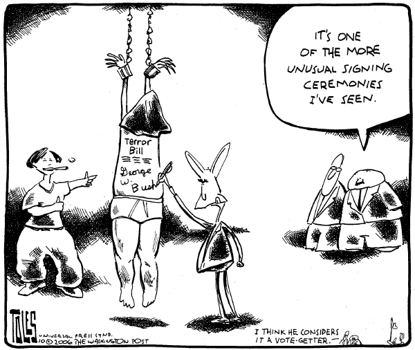 Editorial Cartoon by Tom Toles, Washington Post on Homeland Security