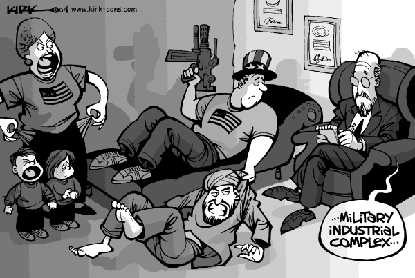 Editorial Cartoon by Kirk Andersen on Homeland Security (part 2)
