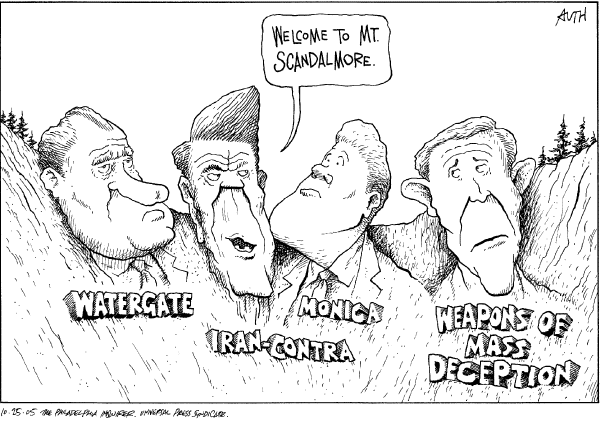 Editorial Cartoon by Tony Auth, Philadelphia Inquirer on The War in Iraq (part 2)