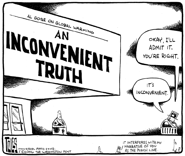 Editorial Cartoon by Tom Toles, Washington Post on Global Warming