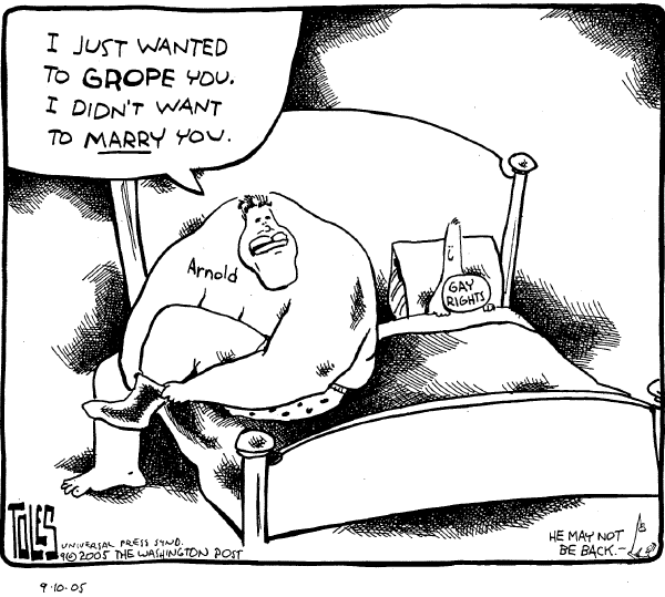 Political cartoon on In Other News by Tom Toles, Washington Post