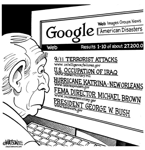 Political cartoon on In Other News by RJ Matson, New York Observer