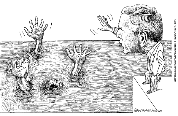 Political cartoon on Top 5 Cartoons of the Week by Cagle's Best of Latin America