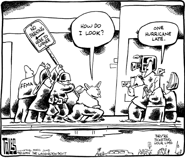 Political cartoon