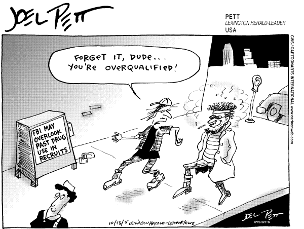 Political cartoon on In Other News by Joel Pett, Lexington Observer