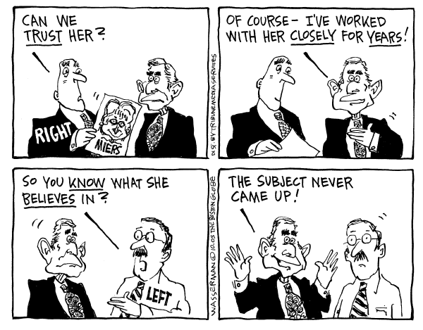 Political cartoon