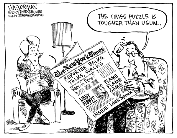 Political cartoon