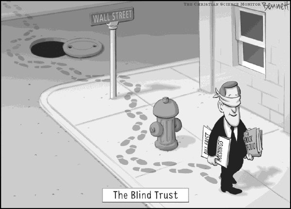 Political cartoon on DeLay and Frist Under Fire by Clay Bennett, Christian Science Monitor