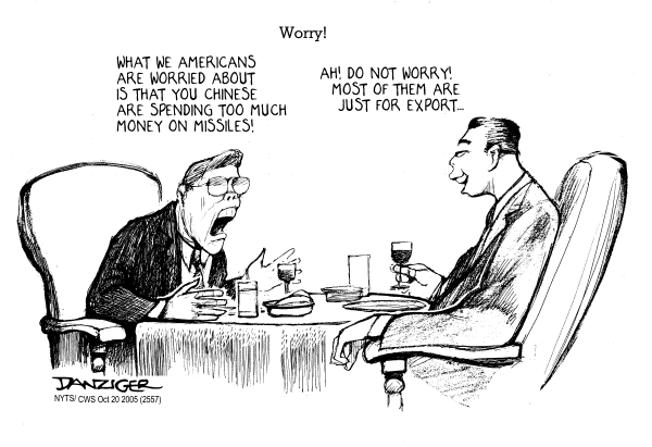Political cartoon on In Other News by Jeff Danziger, Cartoonists & Writers Syndicate