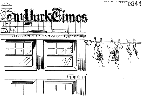 Political cartoon on In Other News by Rex Babin, Sacramento Bee