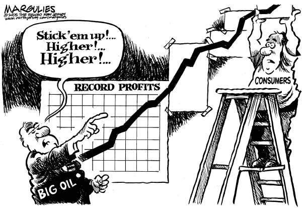 Political cartoon on Top 5 Cartoons of the Week by Jimmy Margulies, The Record, New Jersey