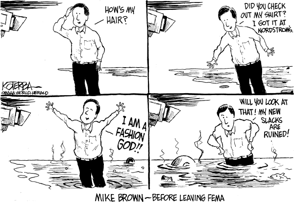 Political cartoon on In Other News by Jeff Koterba, Omaha World-Herald