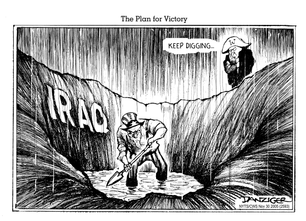 Political cartoon