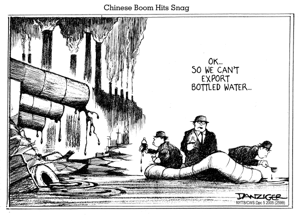 Political cartoon on In Other News by Jeff Danziger, Cartoonists & Writers Syndicate