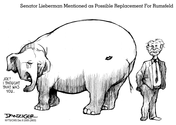 Political cartoon on Democrats Search for Course by Jeff Danziger, Cartoonists & Writers Syndicate