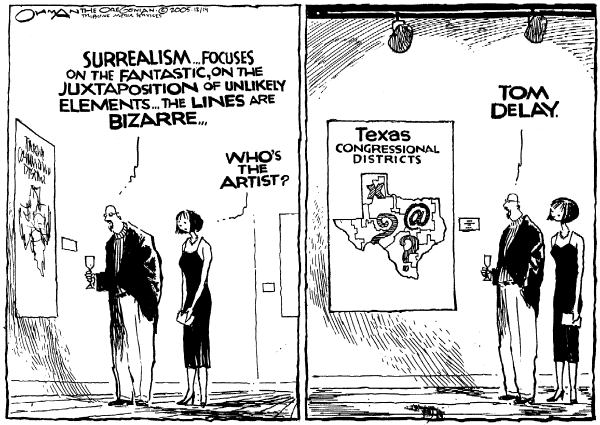 Political cartoon on Big Political Battles for GOP by Jack Ohman, The Oregonian