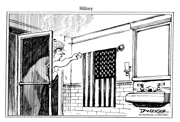 Political cartoon on Patriot Act Renewed by Jeff Danziger, Cartoonists & Writers Syndicate